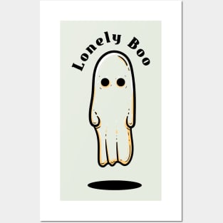 Lonely boo Posters and Art